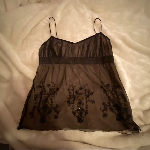 LOFT Empire Waist Embellished Top - Final Price - Picture 4 of 12